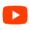 red YouTube play button