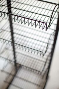 wire shelves