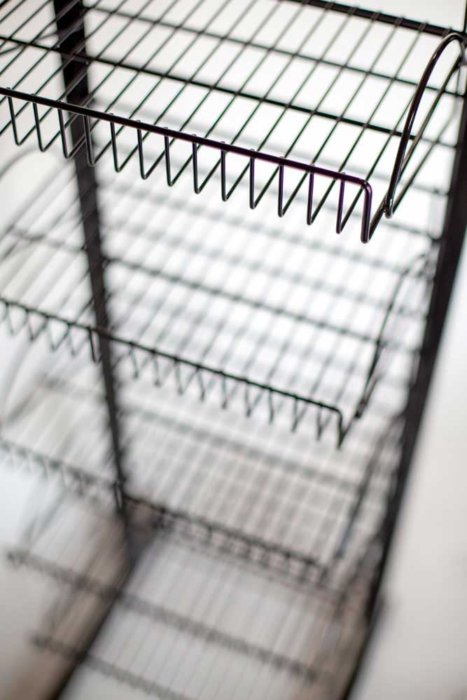 wire shelves
